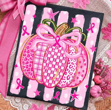 Breast Cancer Pumpkin Graphics